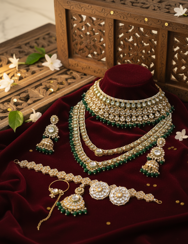 Emerald Empress Grand Bridal Collection : HIV-5
