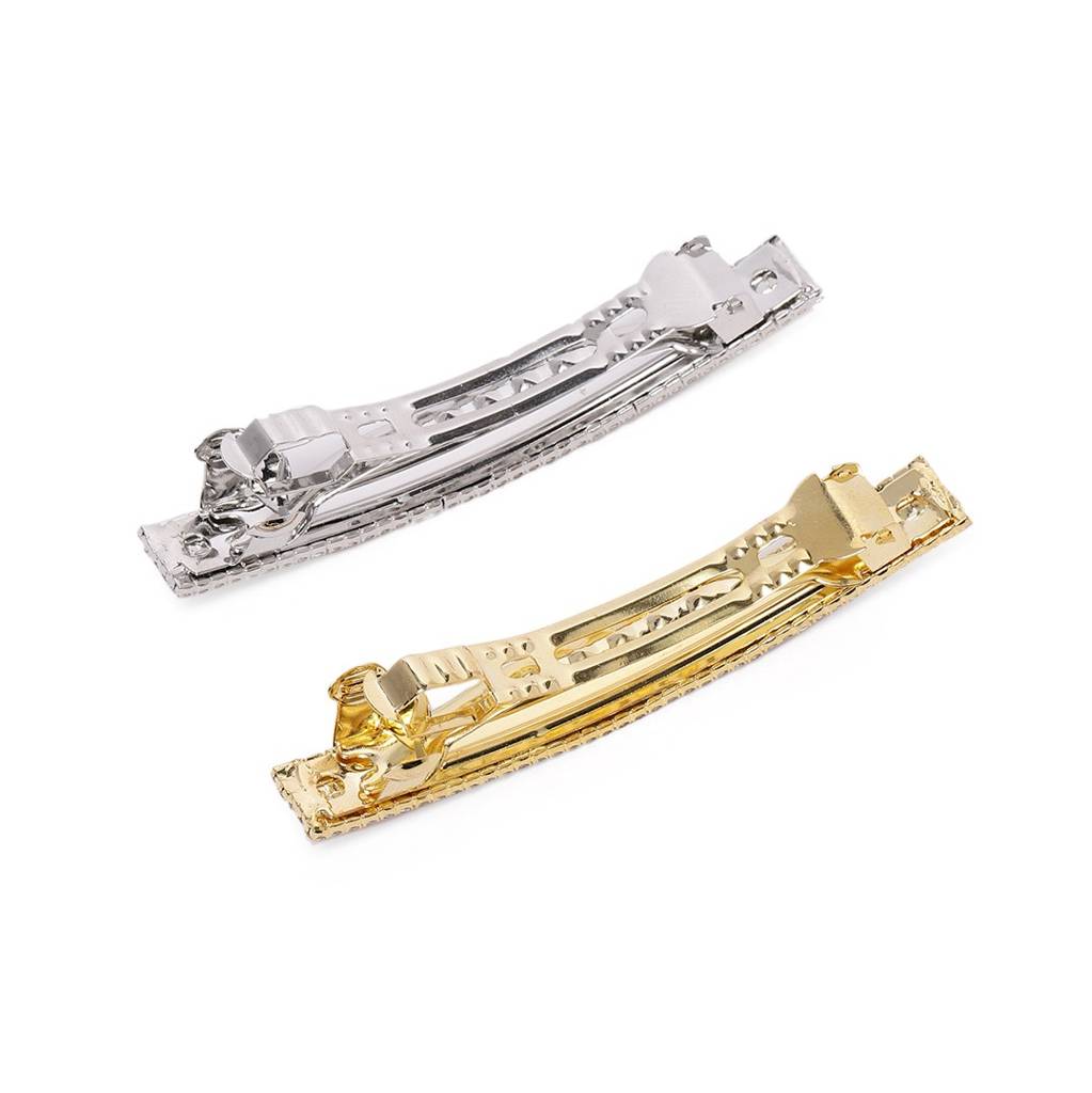 Women Set Of 2 Embellished French Barrette : HMBS009