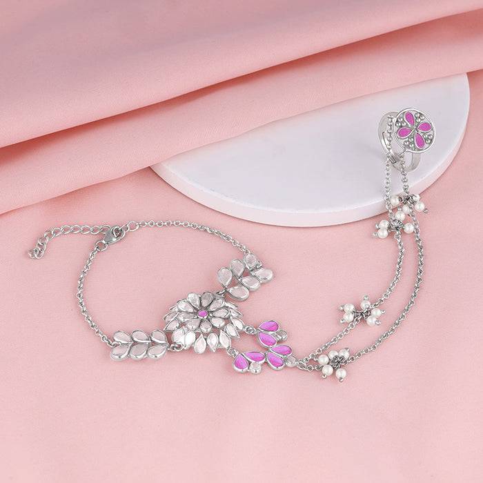 925 Silver Din Shagna Da Haathphool For Women : HP03