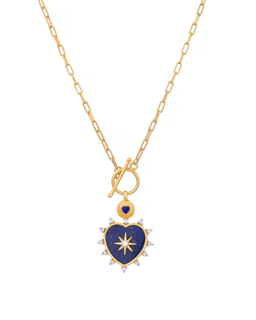 Celestial Heart Pendant : HRT-PE-04