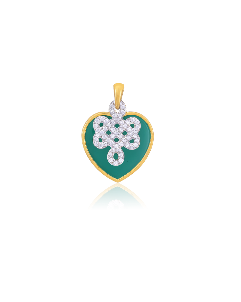 Eternal Heart Pendant : HRT-PE-07G