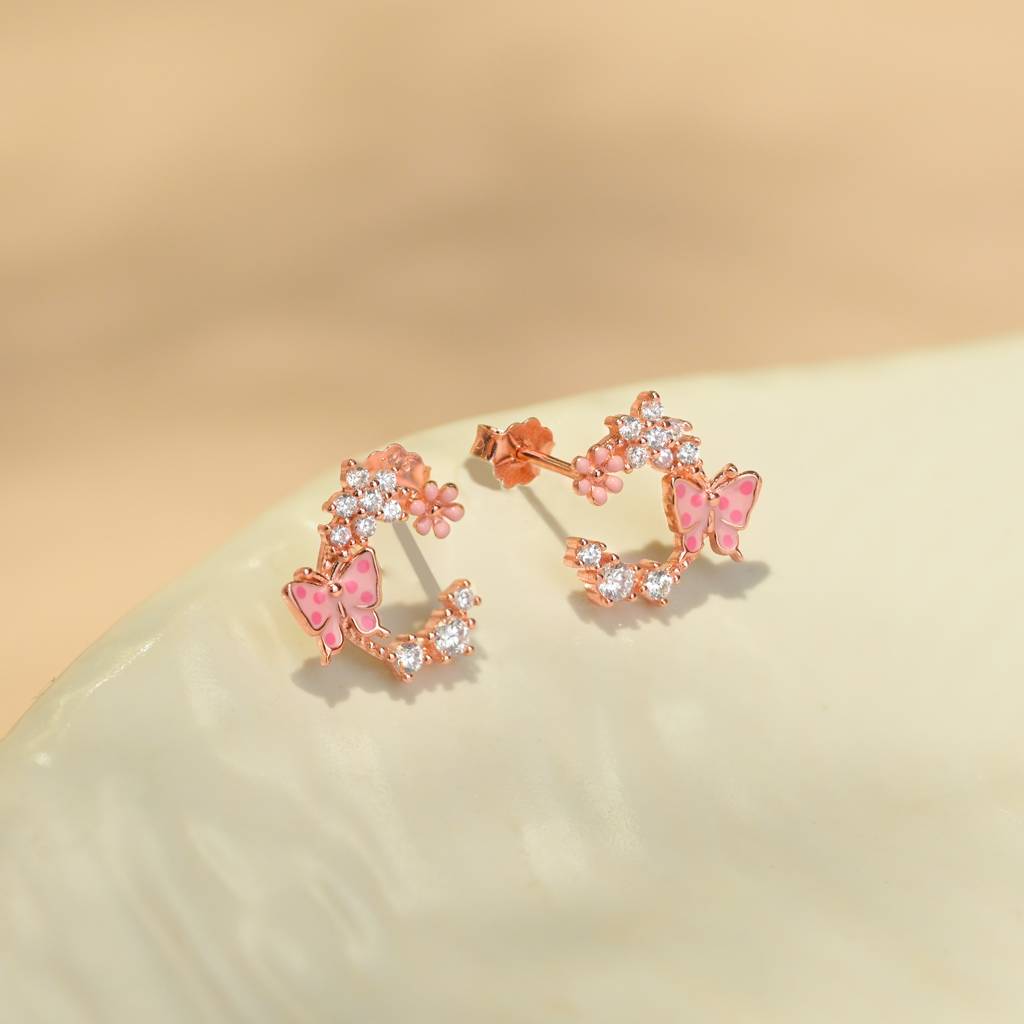 Breezy Butterfly Stud : HYER1535