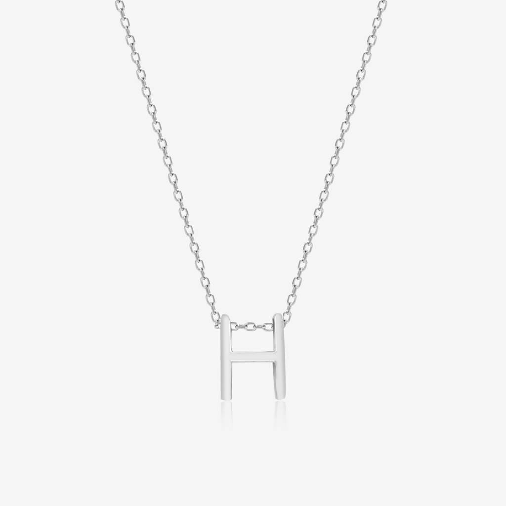 Harmony H Initial Necklace : CIN46