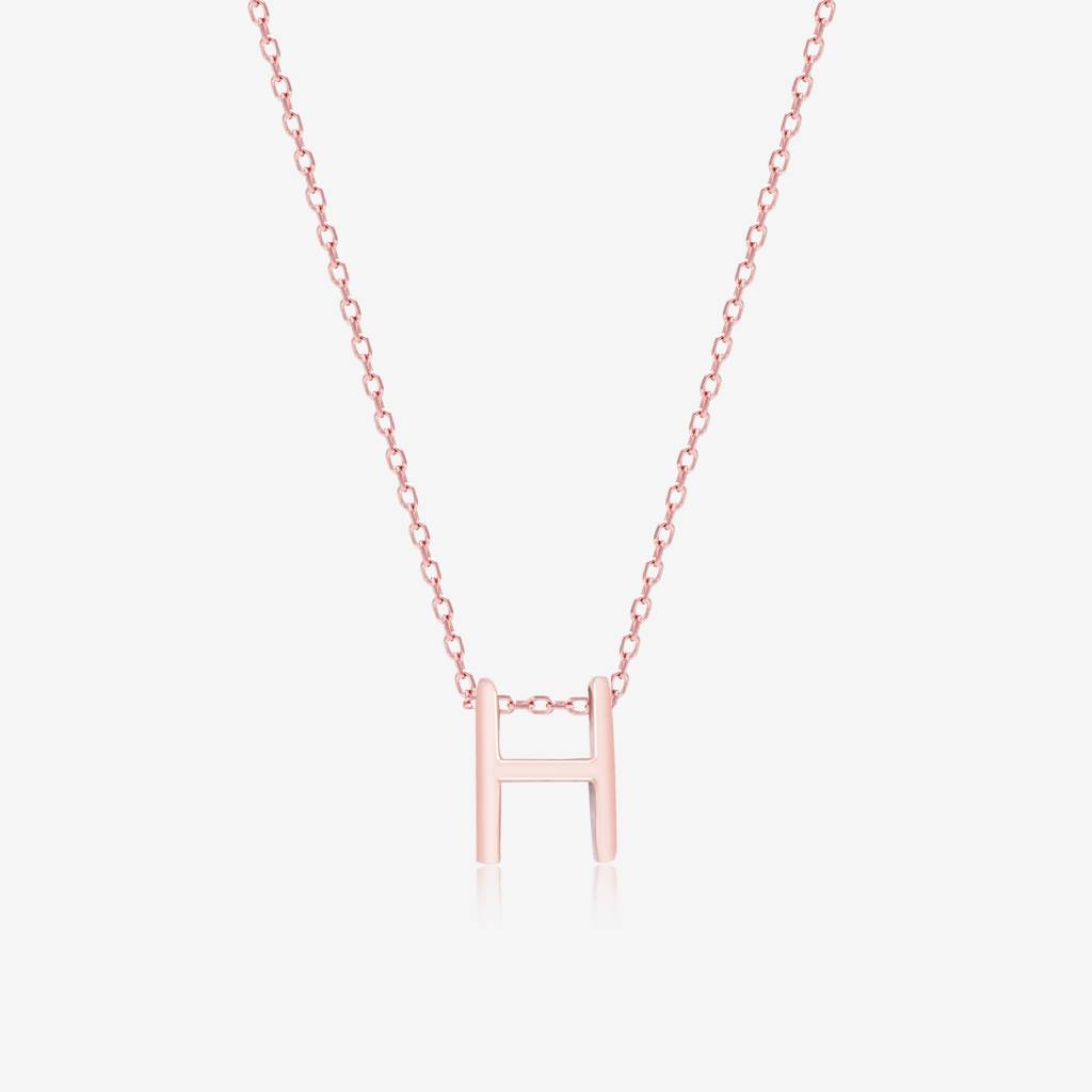 Harmony H Initial Necklace : CIN59