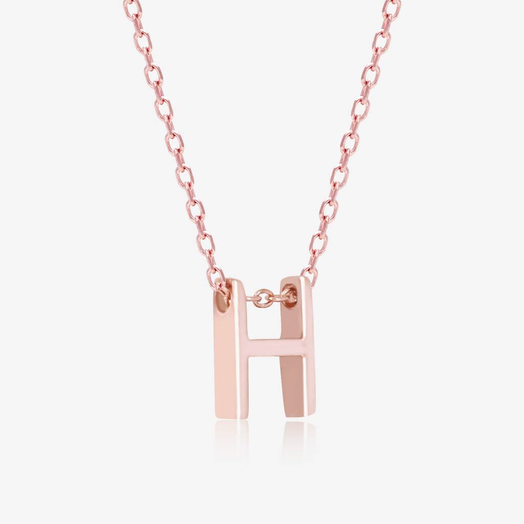 Harmony H Initial Necklace : CIN59