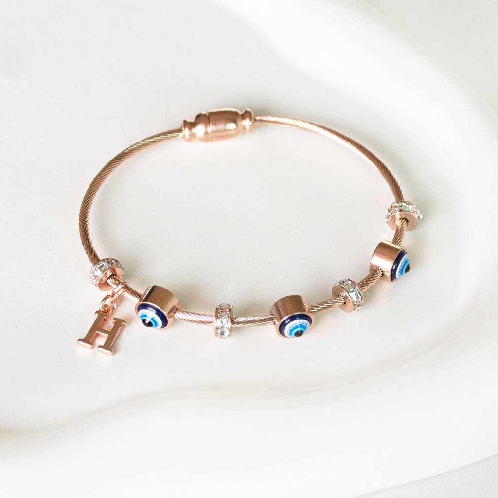 Classic-Evil-Eye-With-Personalized-Initial : BGR267G