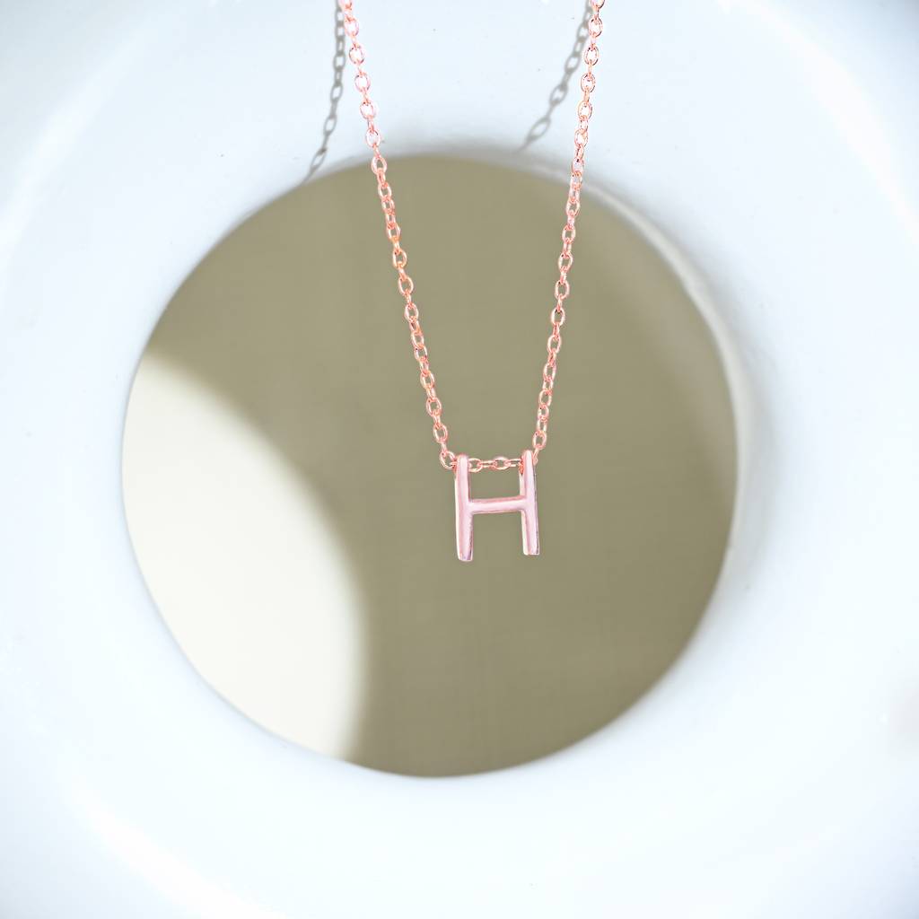 Harmony H Initial Necklace : CIN59
