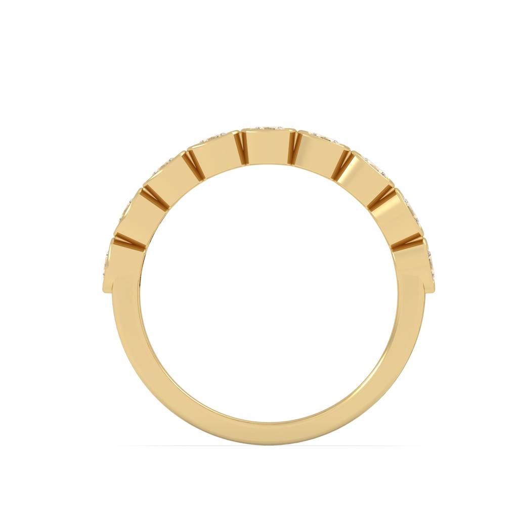 Cushion Bezel Half Ring : SFJ0524LR-018