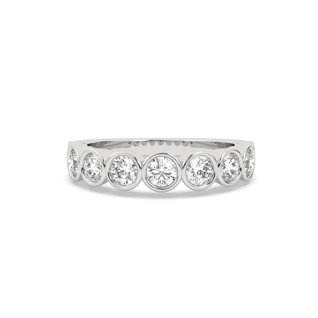 Round Bezel Half Ring : SFJ0524LR-021