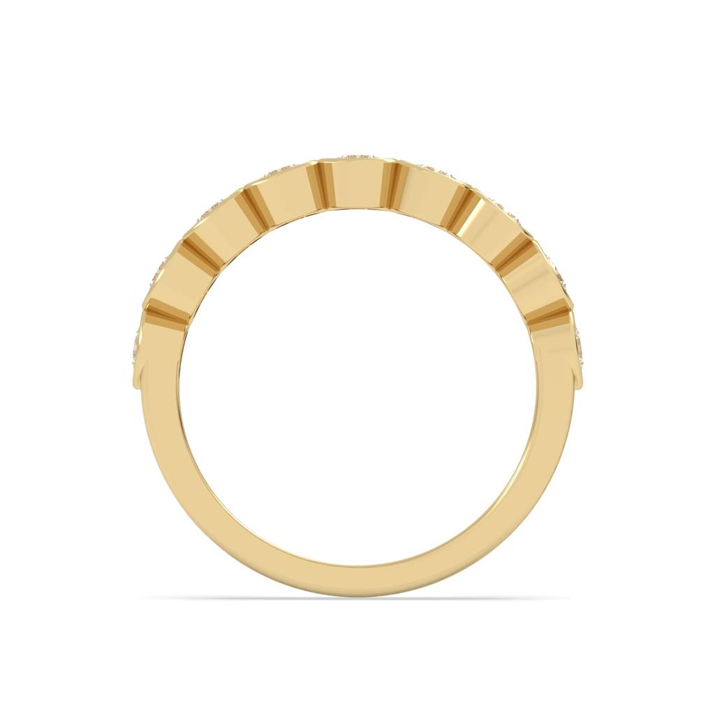 Round Bezel Half Ring : SFJ0524LR-021