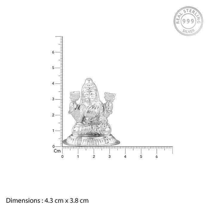 Silver Lakshmi Ganesh Idol Set : ID016ID017