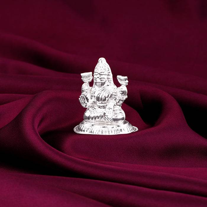 Silver Lakshmi Ganesh Idol Set : ID016ID017