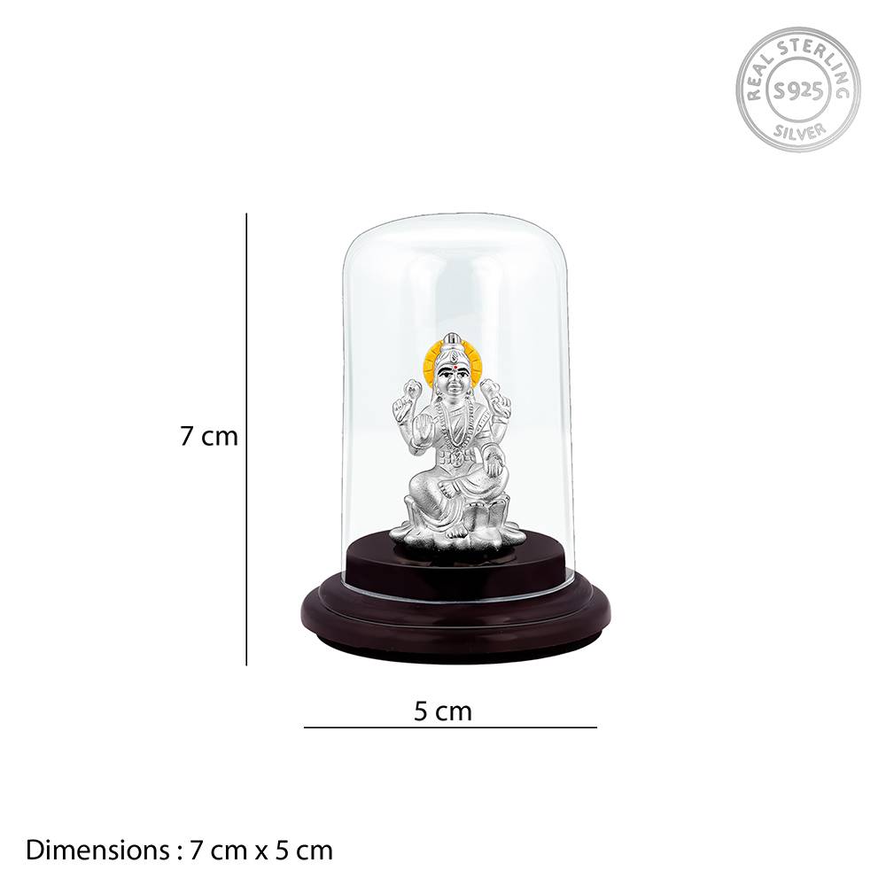 Giva 925 Silver Dhana Lakshmi Idol : ID037