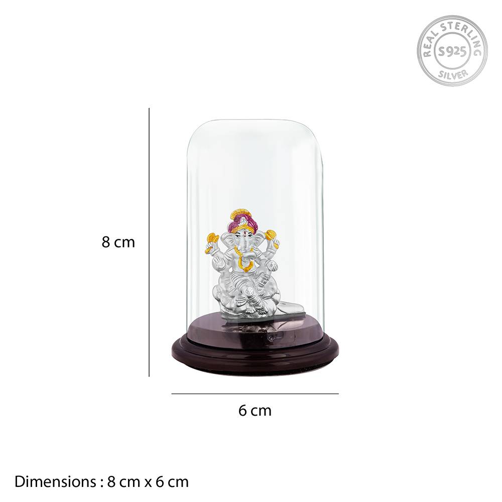 Giva 925 Silver Ekadant Idol : ID040