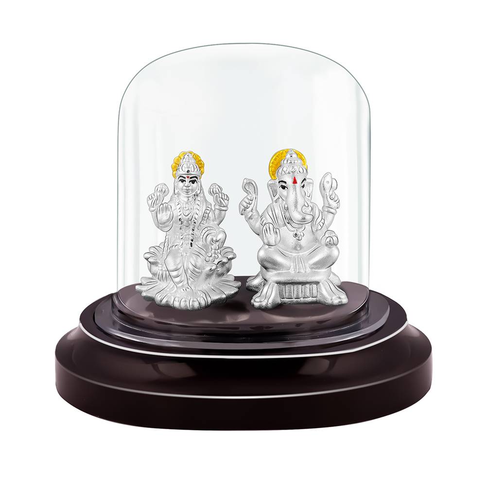 Giva 925 Silver Gaja Lakshmi Idols : ID041