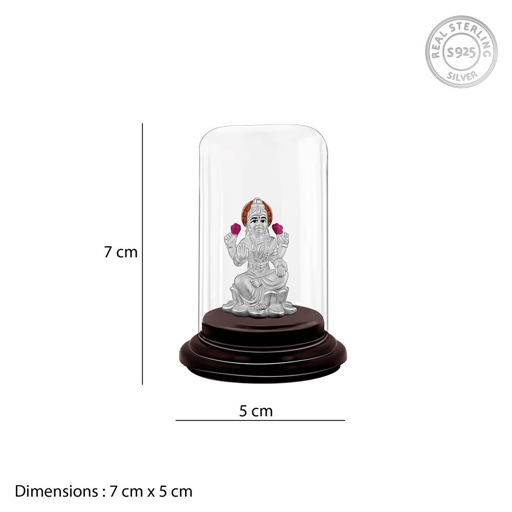 Giva 925 Silver Sowbhagya Lakshmi Idol : ID045