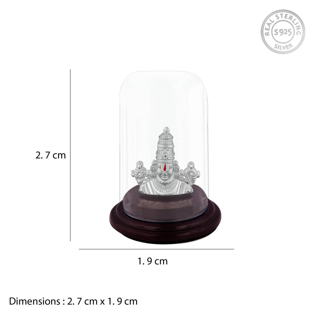 Giva 925 Silver Mahadeva Idol| Gifts For Women And Men | With Certificate Of Authenticity  : ID050