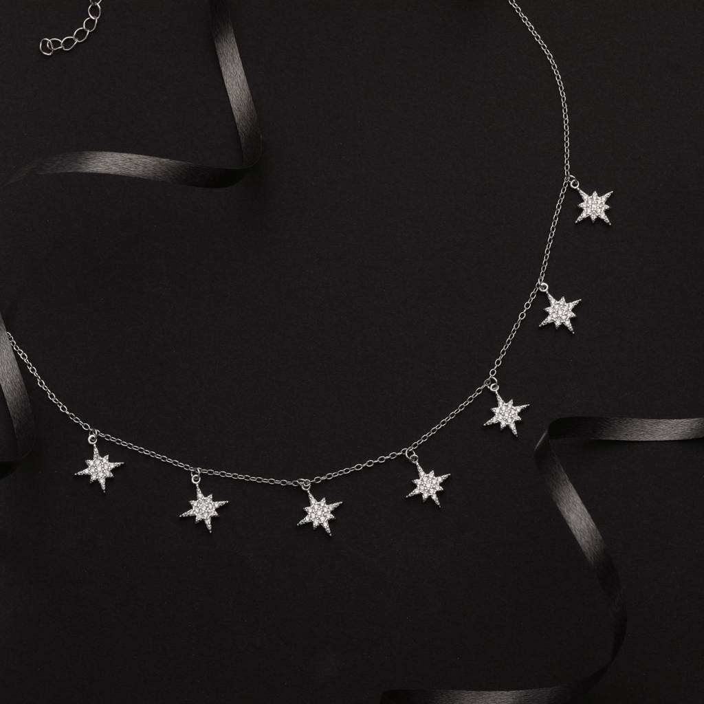 Bailey Star Necklace In 925 Silver Bailey Star Necklace In 925