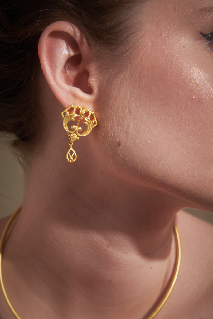 Filigree Finesse Long Necklace Set : SMRCST06