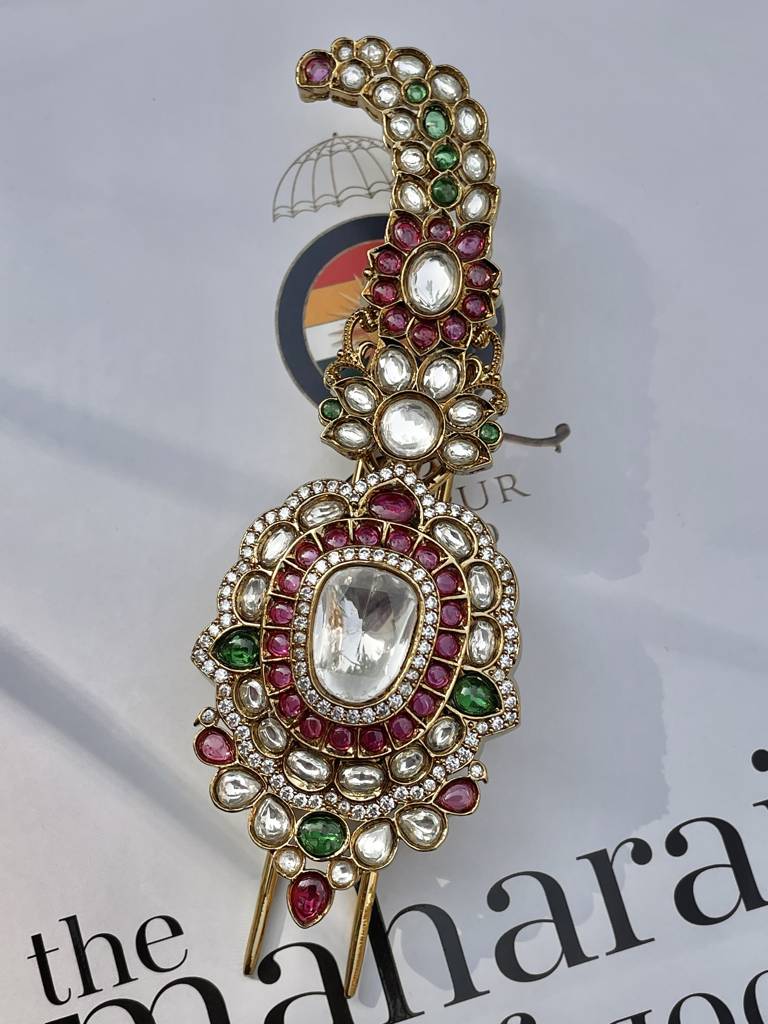 Nikhileshwar Regal Polki Kalgi : MK09