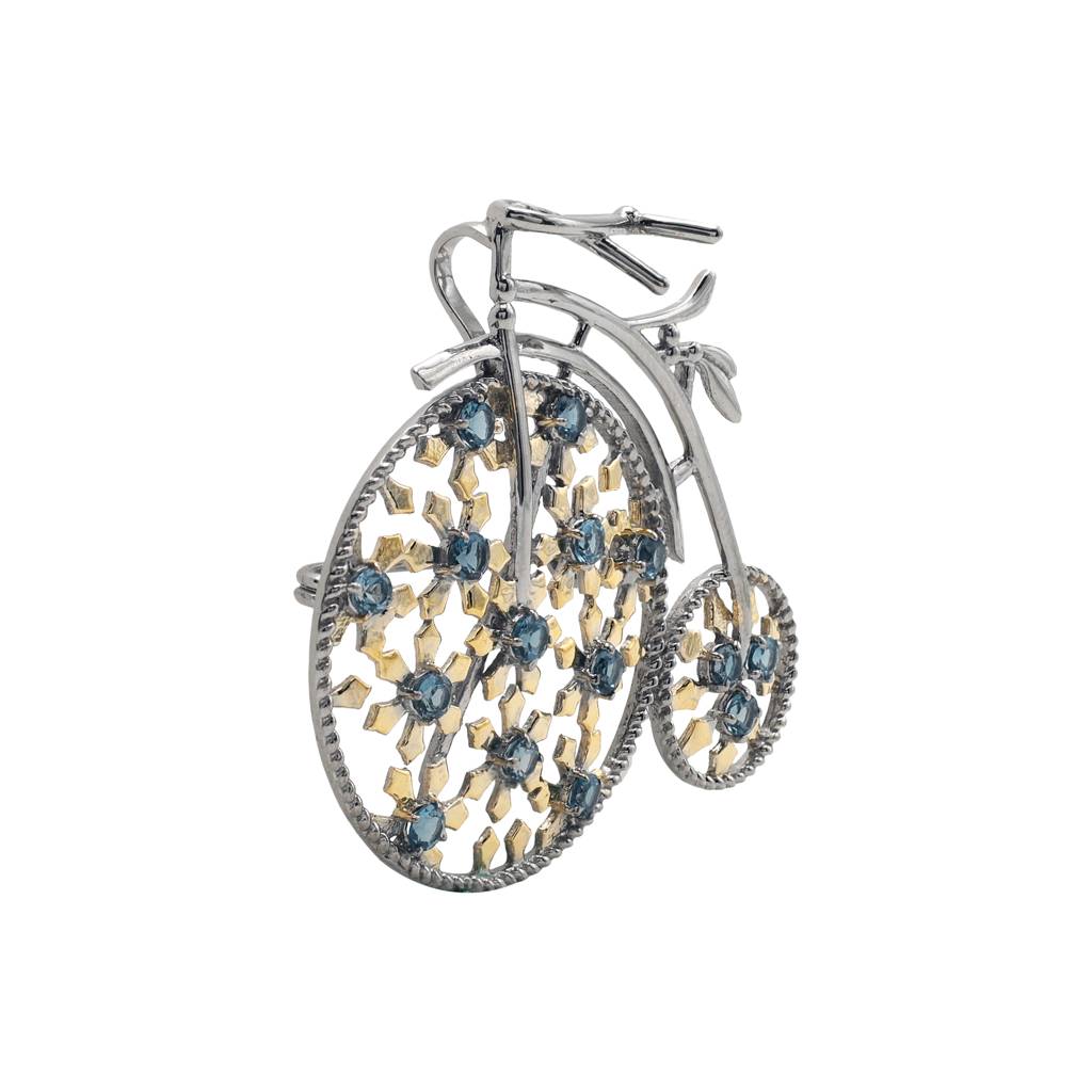 Vintage Cycle Brooch : P2990