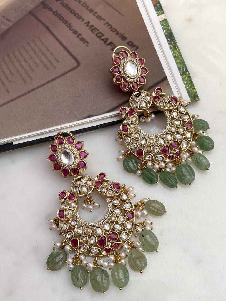 Mandakini Polki Chaandbaali Earrings : ER267