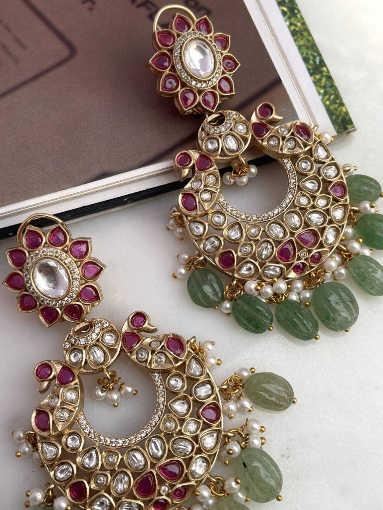 Mandakini Polki Chaandbaali Earrings : ER267