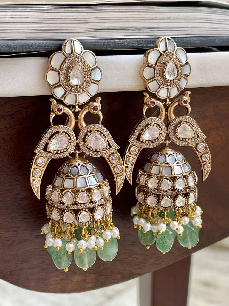 Saanvi Peacock Jhumki : ER271