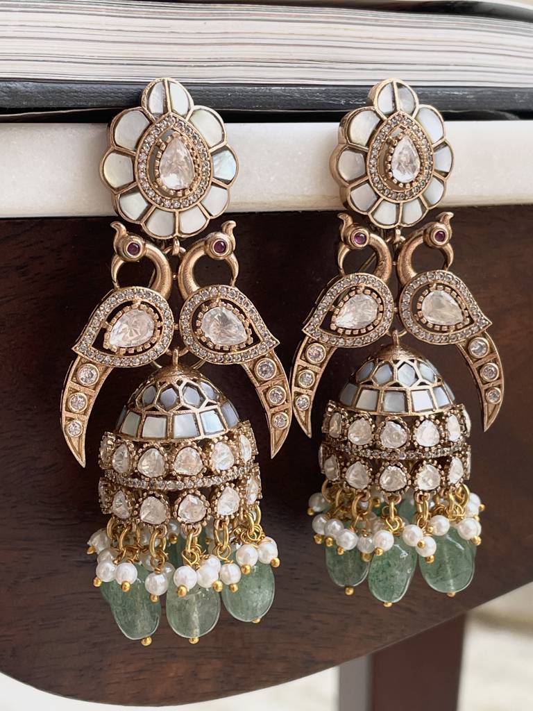Saanvi Peacock Jhumki : ER271