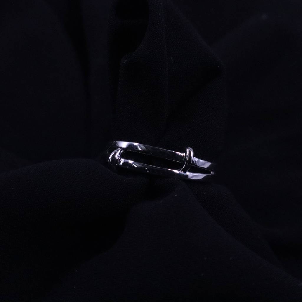 Designer Sterling Silver Adjustable Band : RG015
