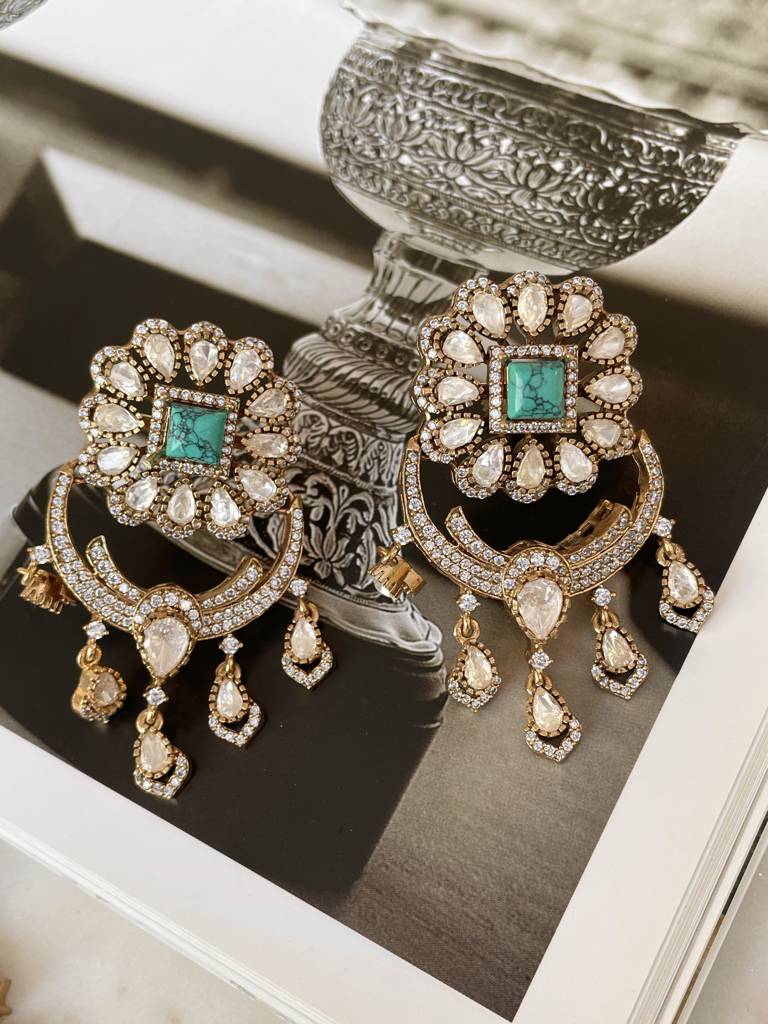 Swara Turquoise Necklace Set : NK261