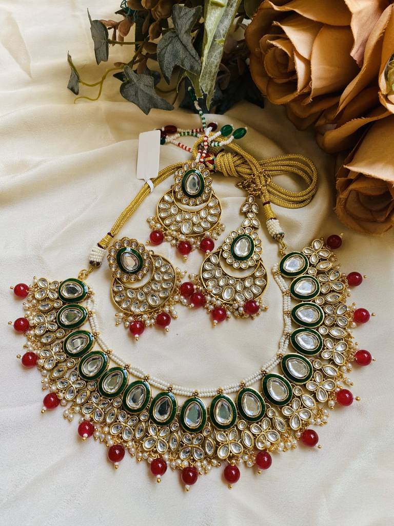 Bridal Kundan Choker Set : NL006