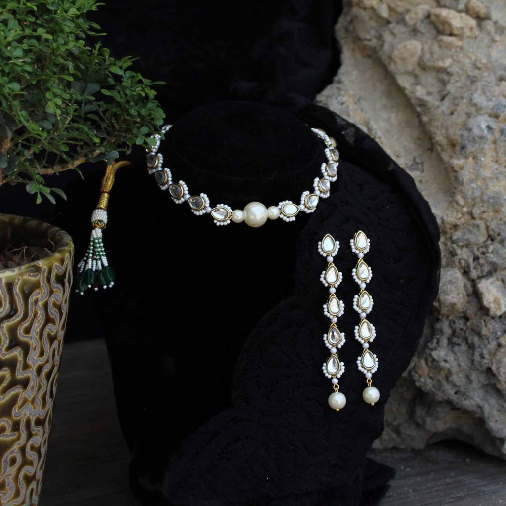 Pear Wear Full Set With Necklace And Earrings : ACFS507