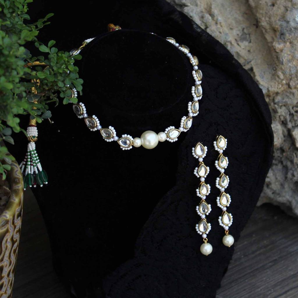 Pear Wear Full Set With Necklace And Earrings : ACFS507
