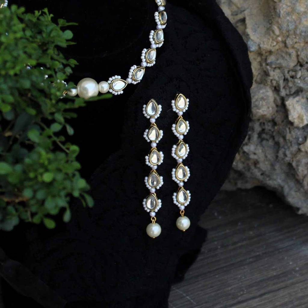Pear Wear Full Set With Necklace And Earrings : ACFS507