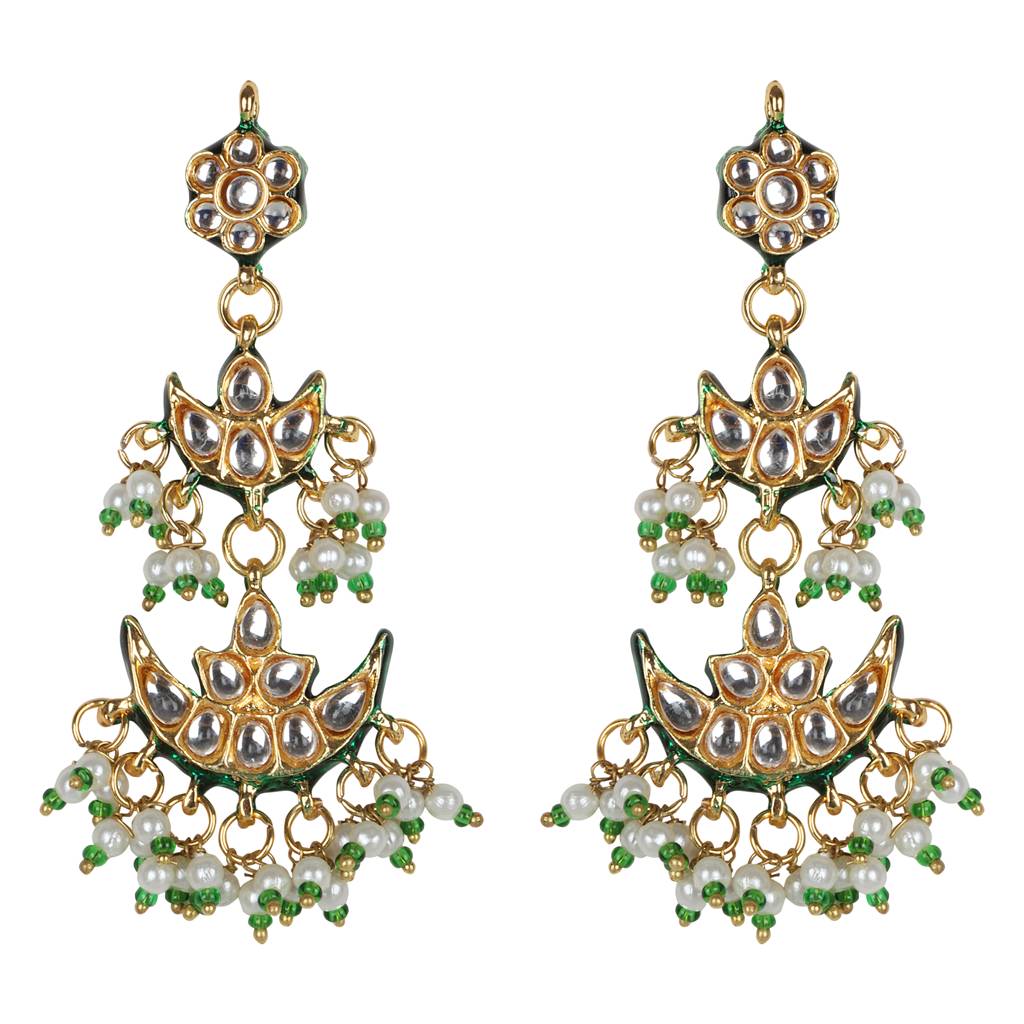 Ariana Kundan Choker Set With Earrings : RMQJ0215