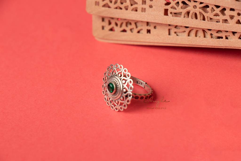 Moh Fine Carved Versatile Toe Ring : SK300-2