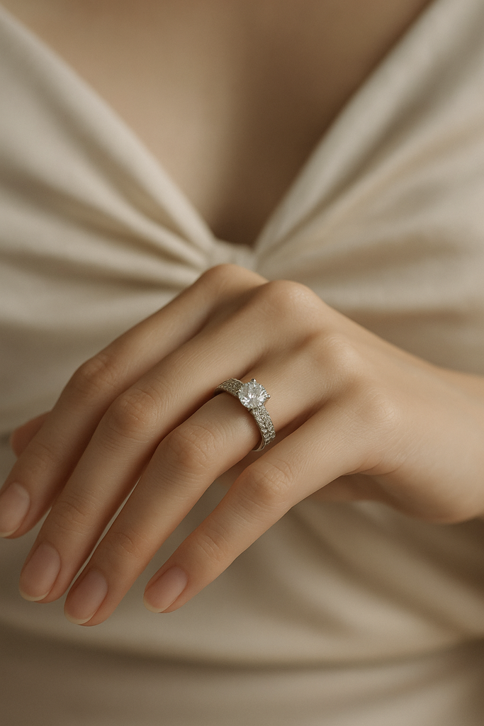 Arae Solitaire Ring : AraeSolitaireRing