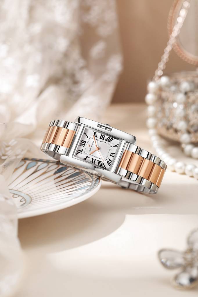 Daniel Hechter Paris Opera Collection Square Dial Watch For Women With Roman Indices And Stainless Steel Strap-Dh : DHW2004-22