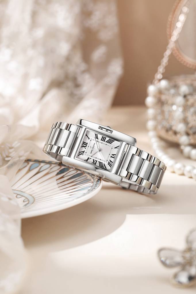 Daniel Hechter Paris Opera Collection Square Dial Watch For Women With Roman Indices And Stainless Steel Strap-Dh : DHW2004-11