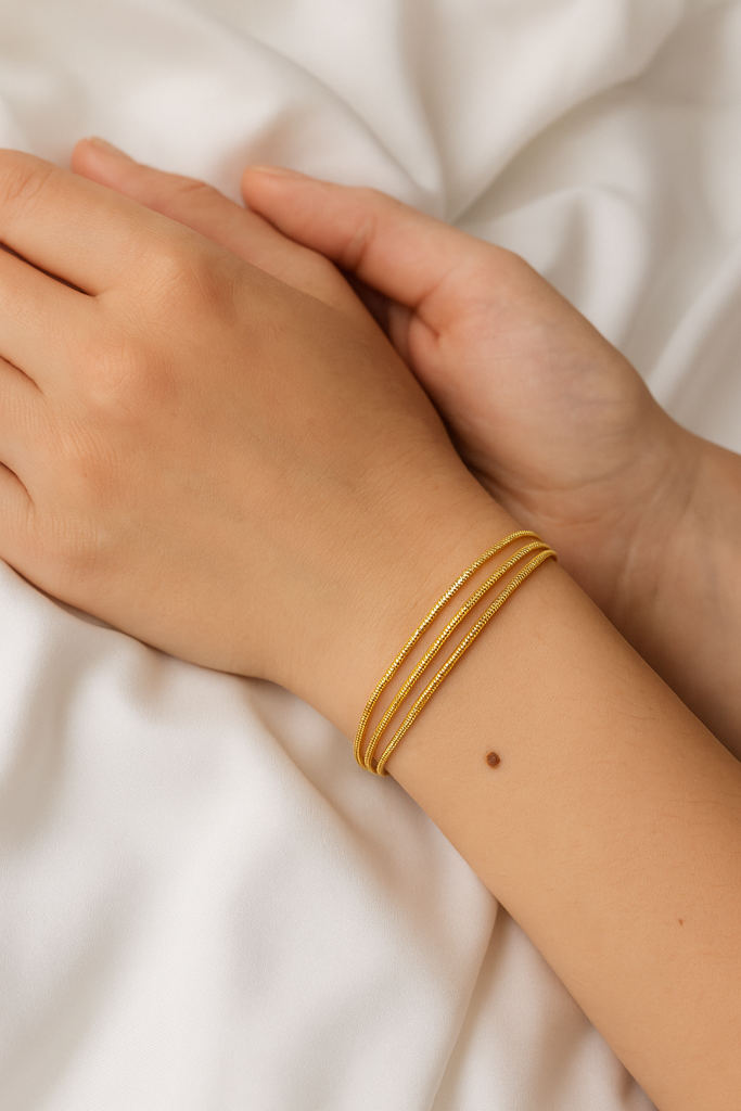 Midas Triple Layered Bracelet : MidasTripleLayeredBracelet