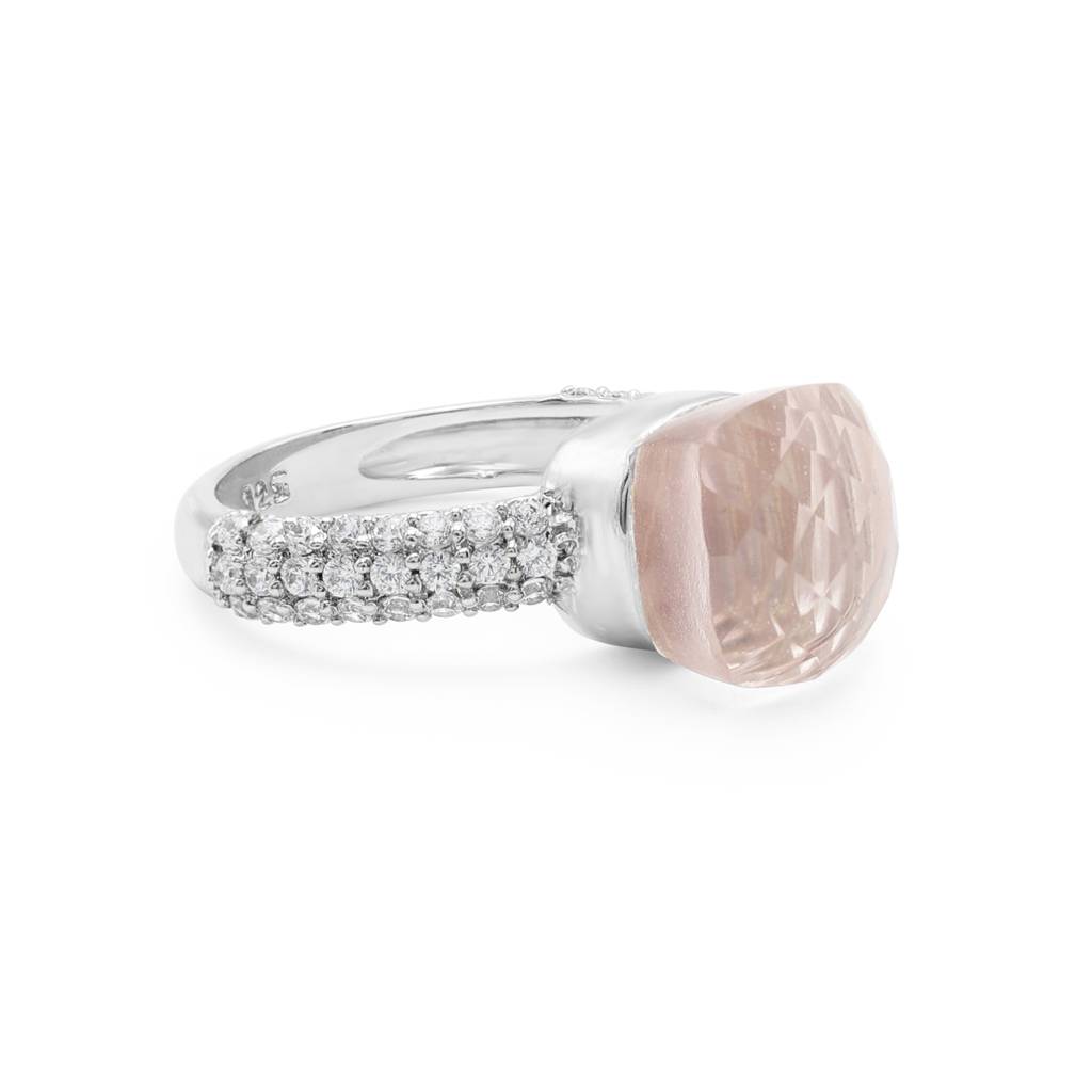 Rose Quartz Ring : R1746