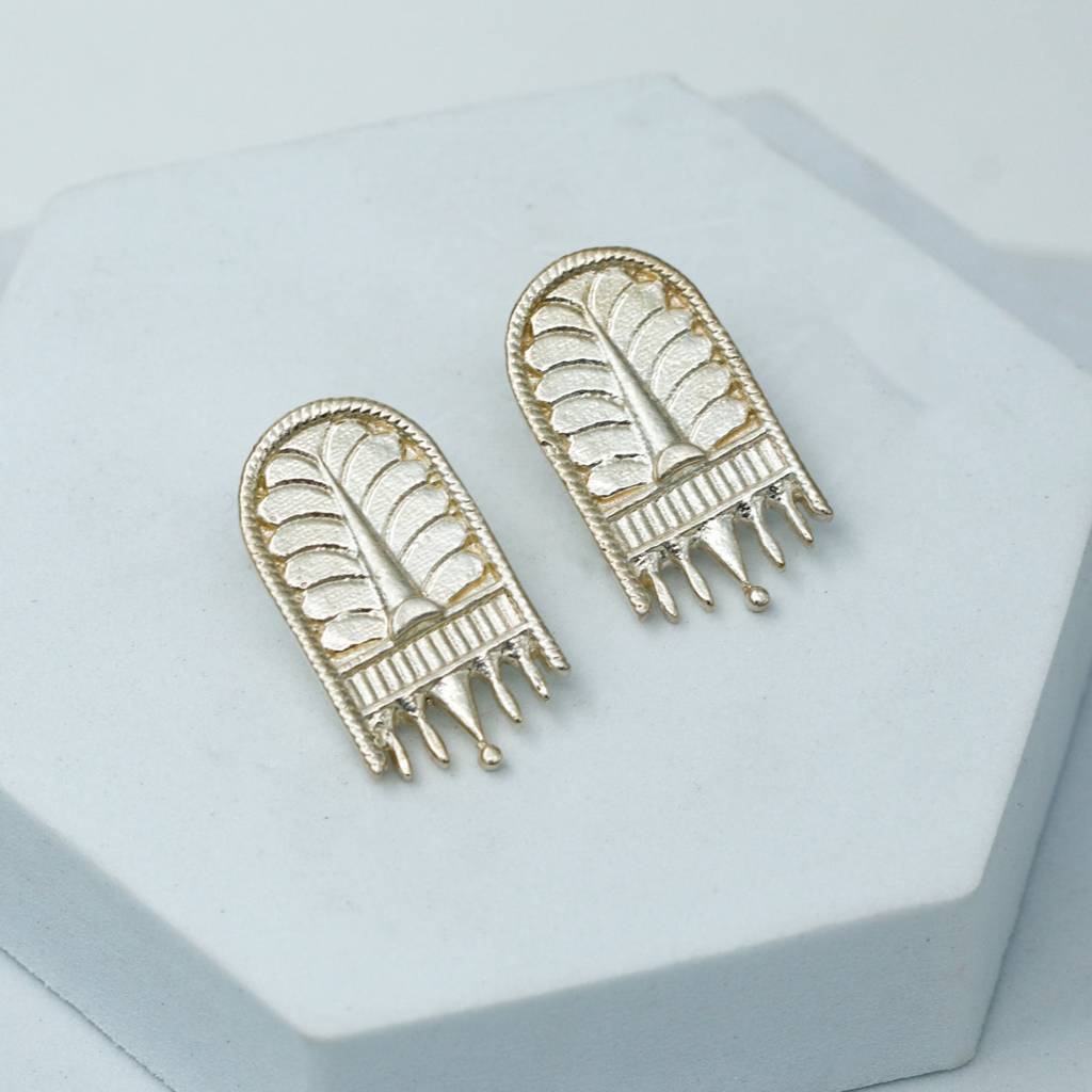 Silver Saaj Motif Earring: Â¡Â§Â§Â¡Â§Ã¦Â¡Â§Â¥Â¡Â¢Ã (Taali) : Silver_saaj_motif_earring_feb24-2