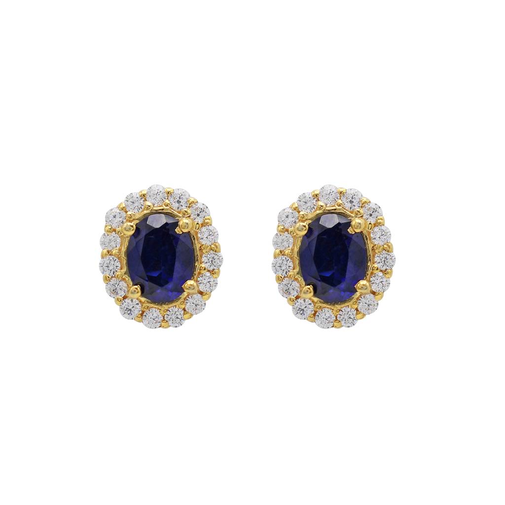 Blue Mirage Studs : E2573
