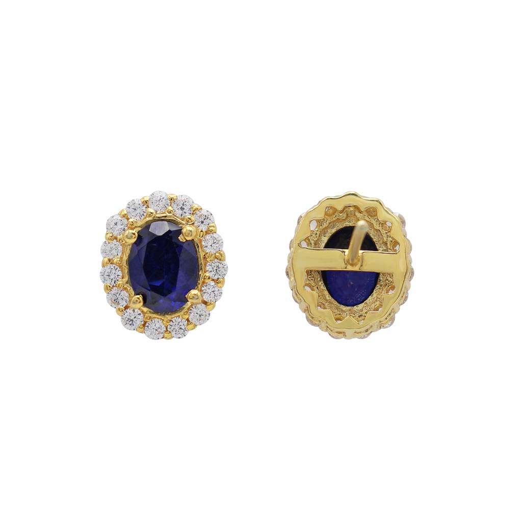 Blue Mirage Studs : E2573