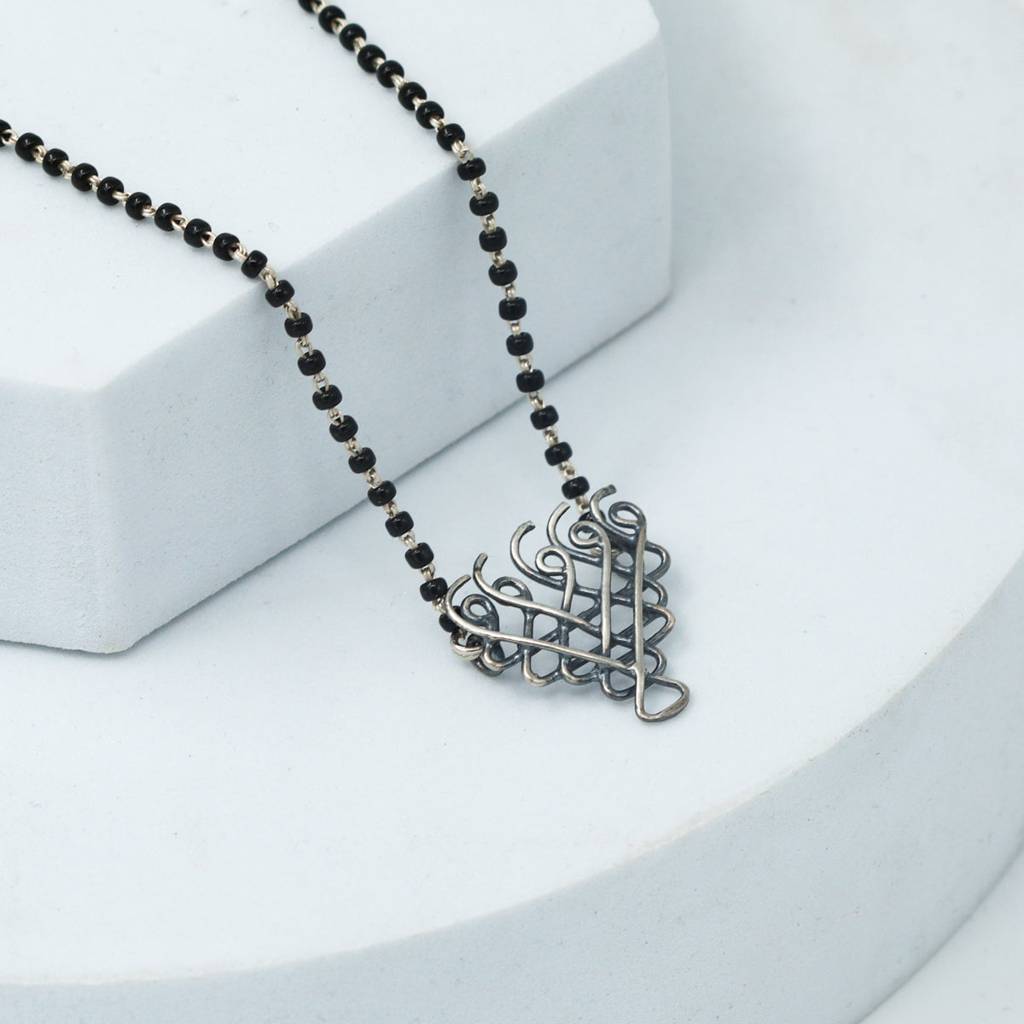 Saraswati Mangalsutra ( Motif Size : Small ) : Saraswati_Mangalsutra