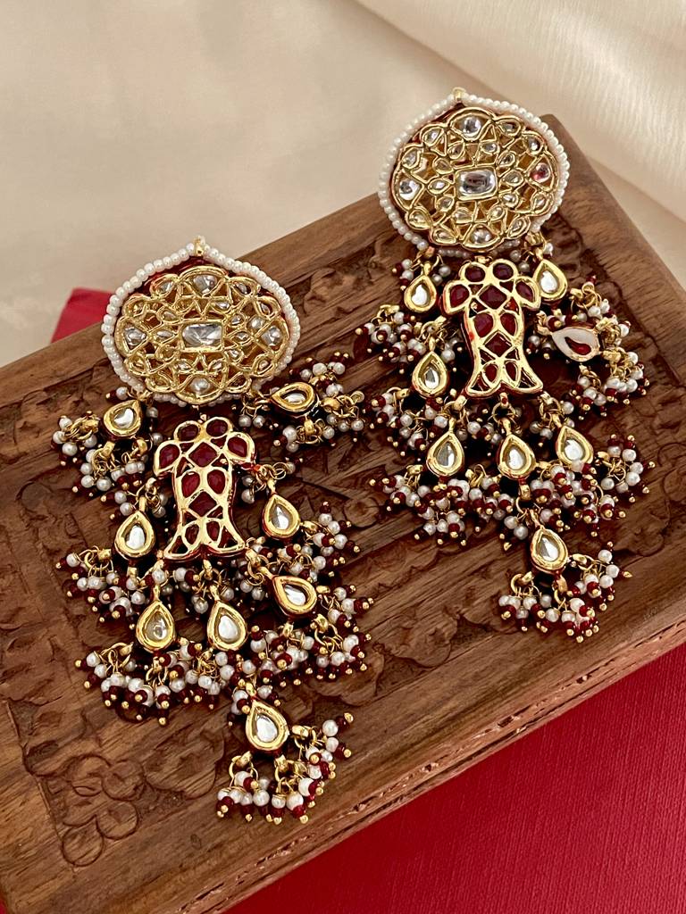 Rani Reshma - Red Enamel : ER309