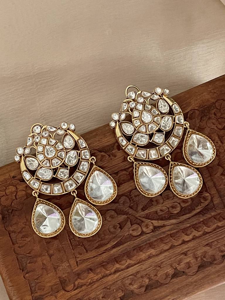 Rambagh Polki Earrings : ER303
