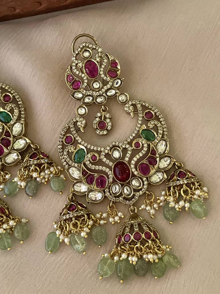 Kuru Polki Chaandbaali Earrings : ER292