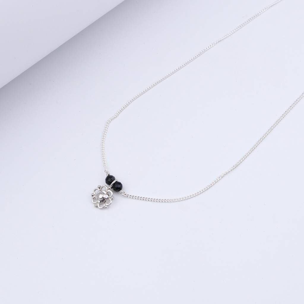 Daily Wear Silver Flower Mangalsutra : Daily_Wear_Silver_Flower_Mangalsutra_jun24